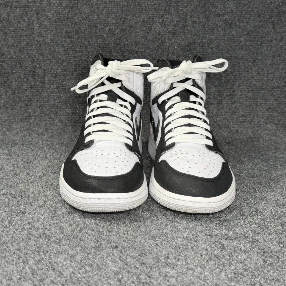 Air Jordan 1 Retro High OG Stage Haze Shoes Men's 10.5 White Grey Black Athletic